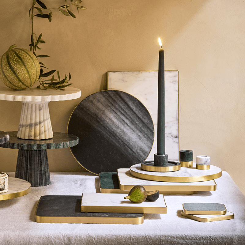 Set/4 Verona Taper Holder