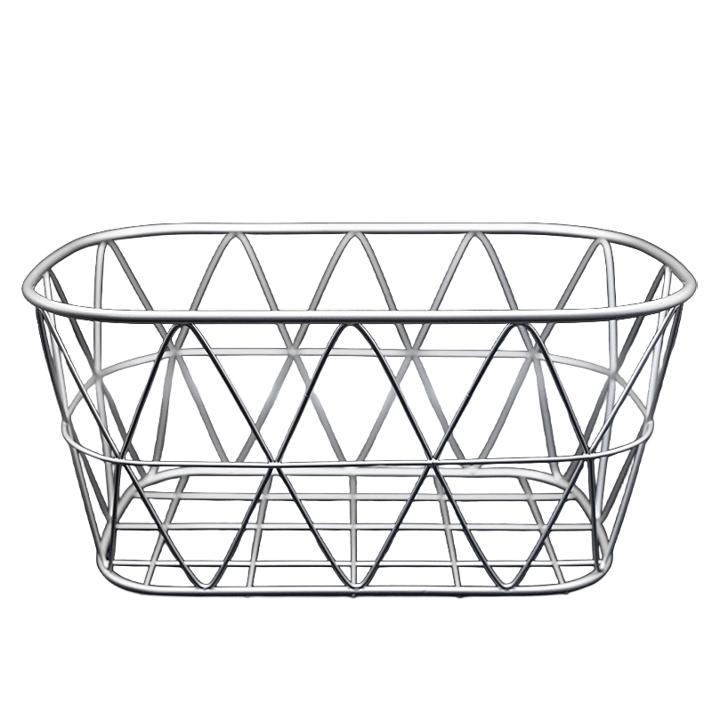 Wire Oval Organization Basket (2 Pack)