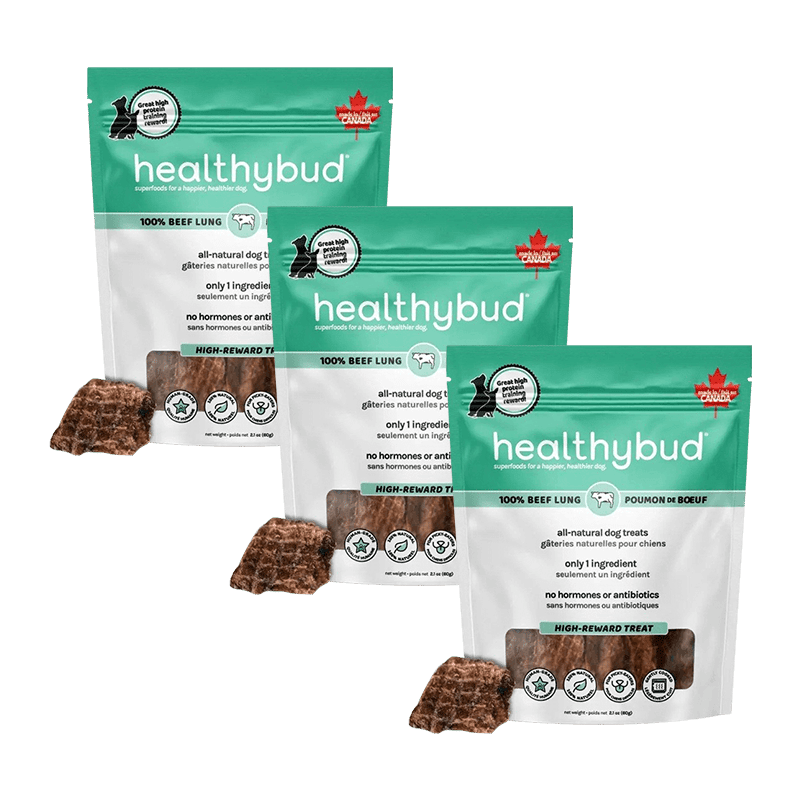 Beef Lung Wafers (Bundle of 3)
