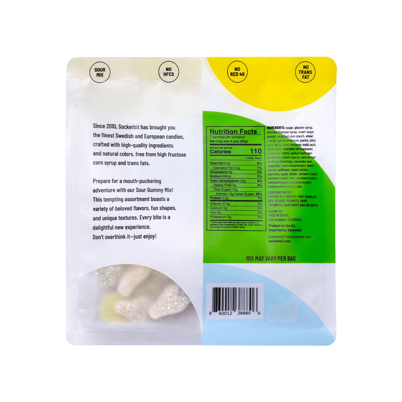 Sour Gummy Mix- Hand-Packed