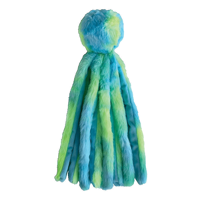 Fuzzy Wuzzy Octopus Dog Toy