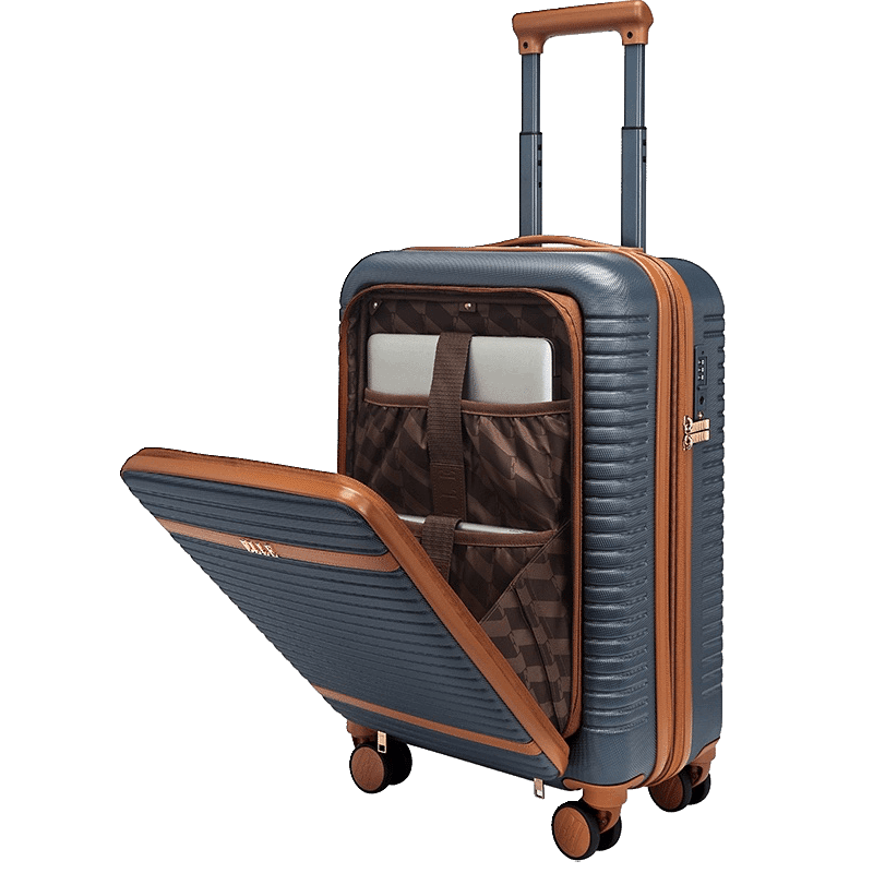Escape Expandable Carry-on Suitcase with Front Laptop Pocket