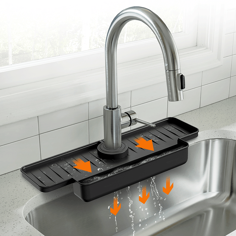 Silicone Faucet Draining Mat