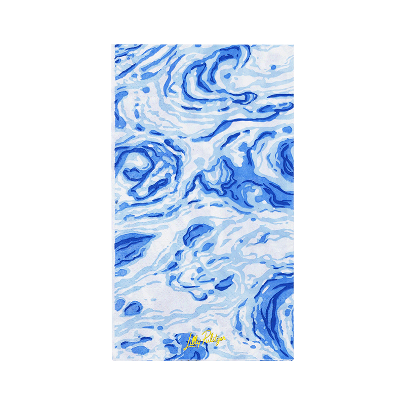 Paper Dinner Napkins, Marble Swirl
