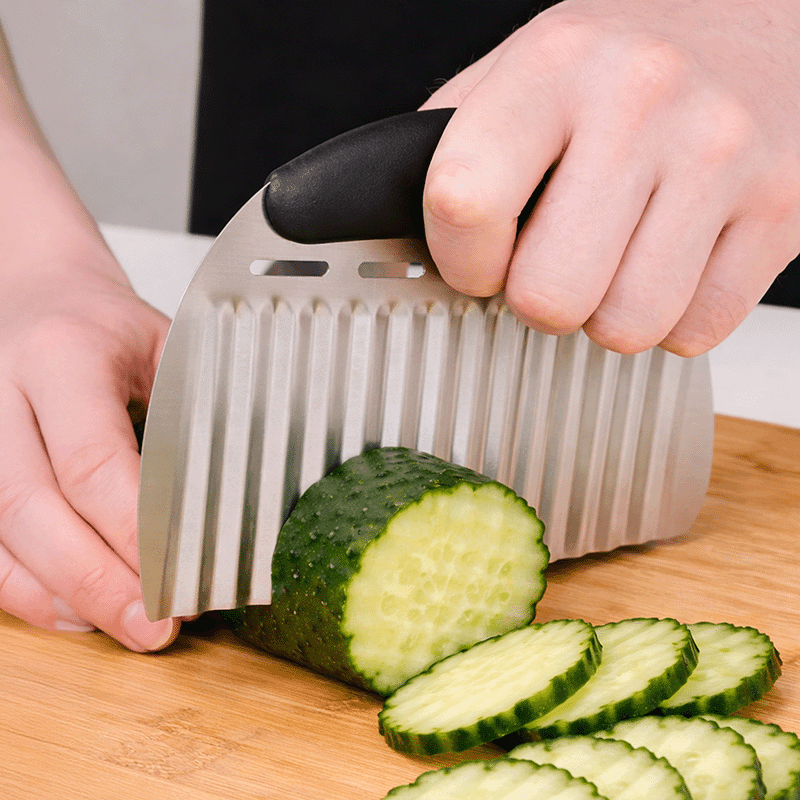 Stainless Steel Crinkle Cutter