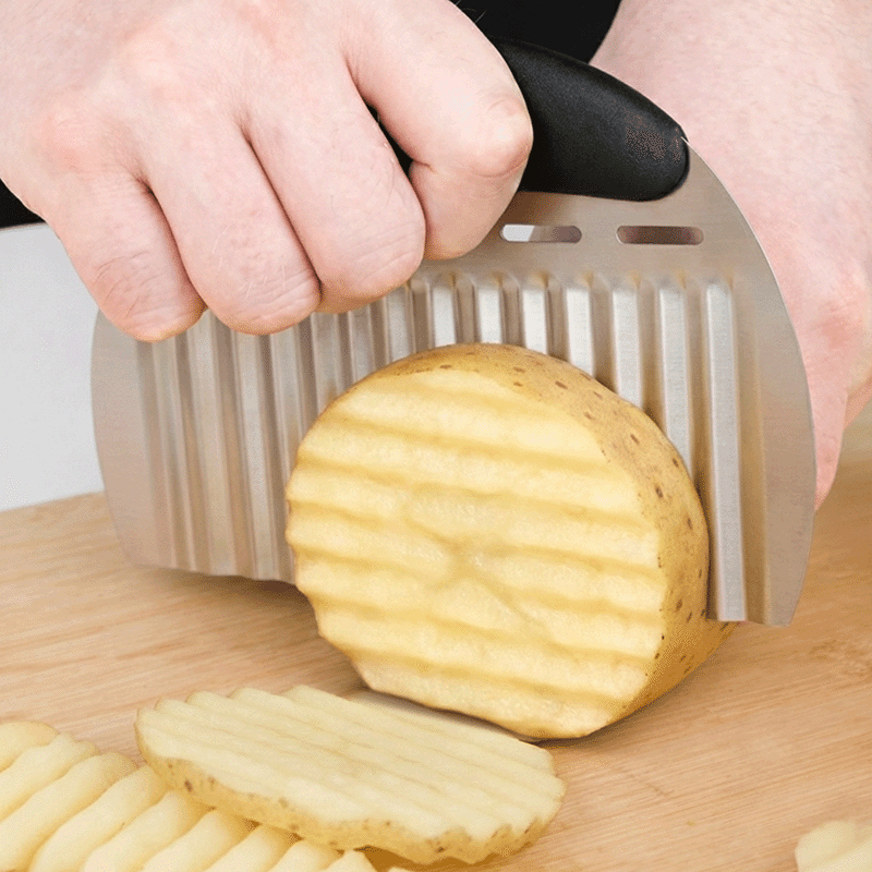 Stainless Steel Crinkle Cutter