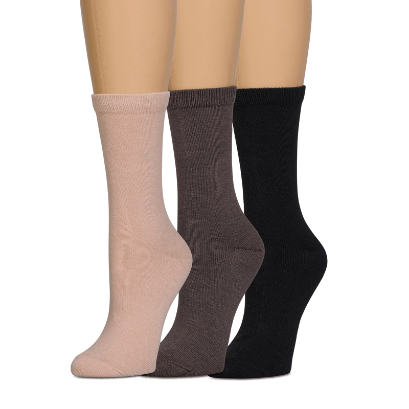 3PK Lad Crew Modal Solid