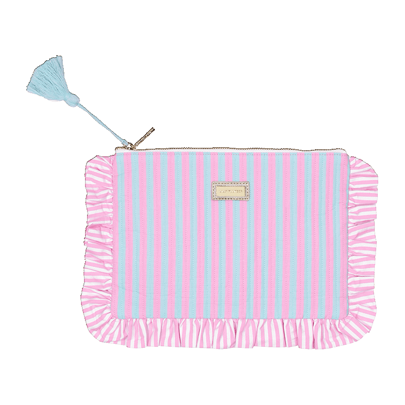 Ruffle Pouch