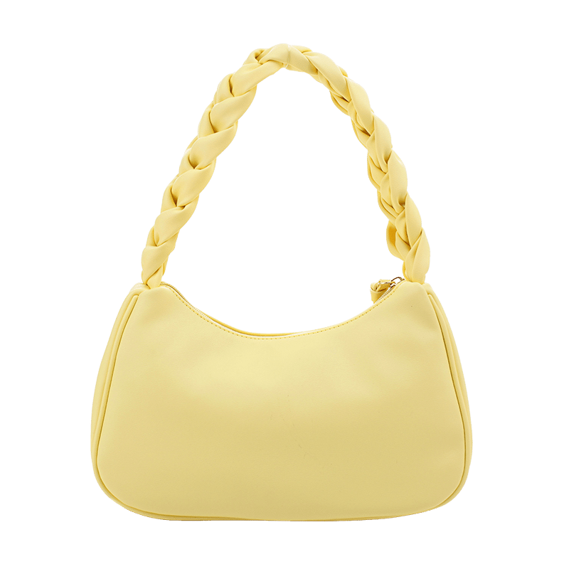 Nora Braided Handle Shoulder Bag