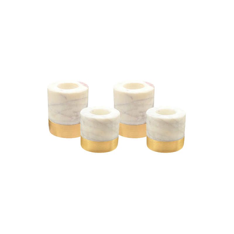 Set/4 Verona Taper Holder