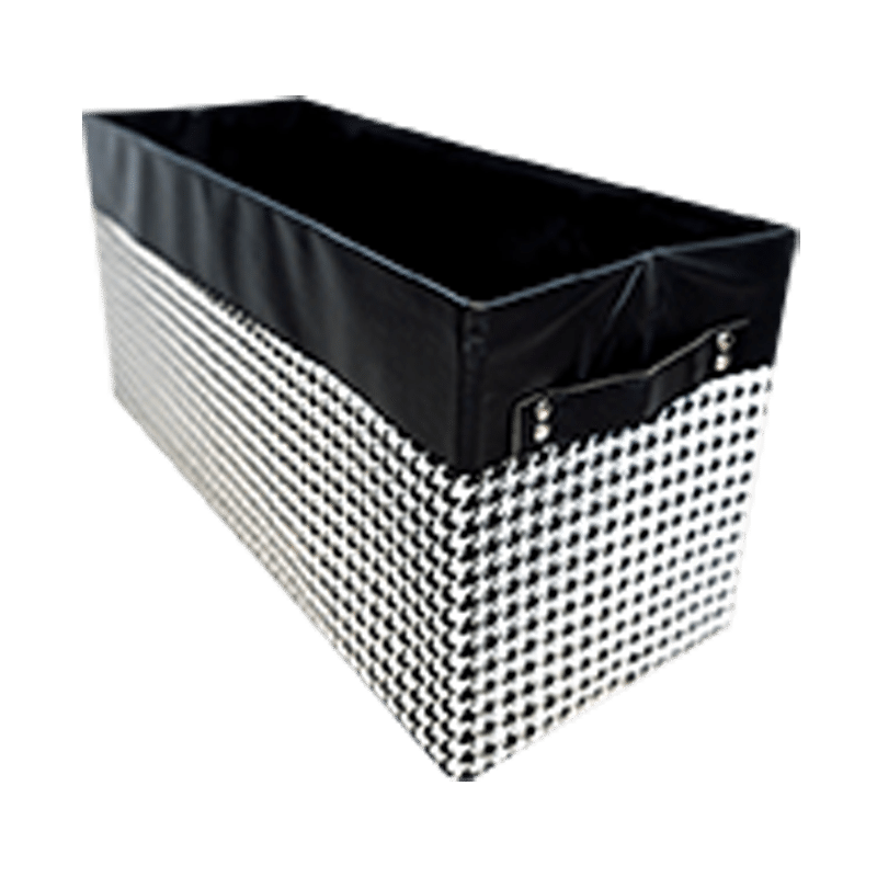 Black & White Foldable Basket