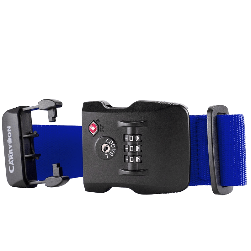 Luggage Strap with Built-in TSA Combination Lock