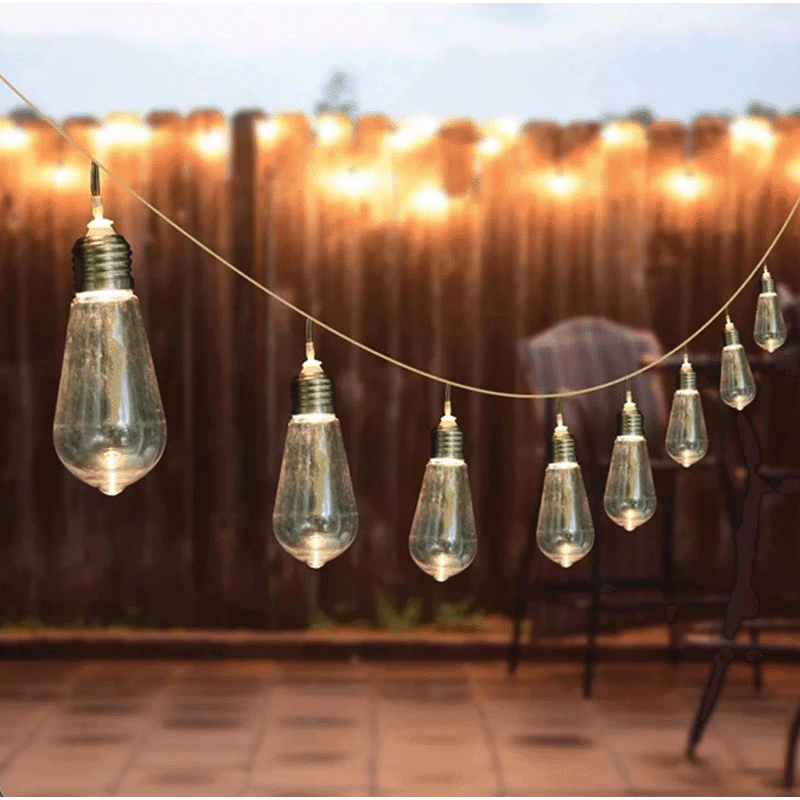 10 Bulb Indoor/Outdoor String Lights