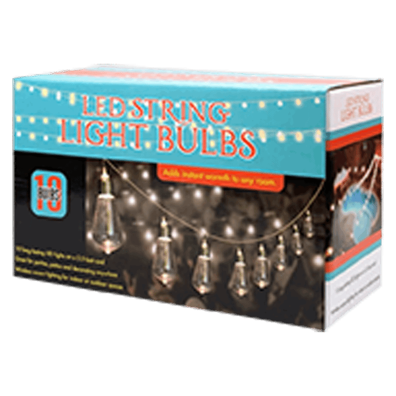 10 Bulb Indoor/Outdoor String Lights
