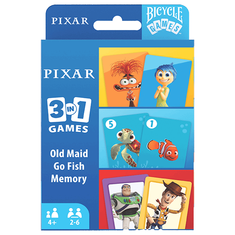 Disney Pixar 3 in 1 Games