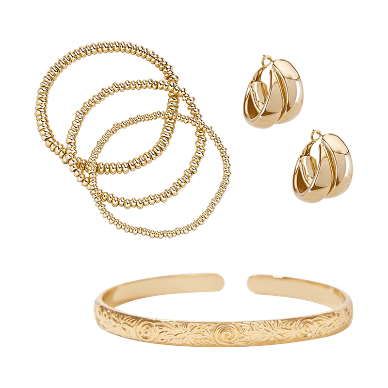 Gold Girl Jewelry Bundle