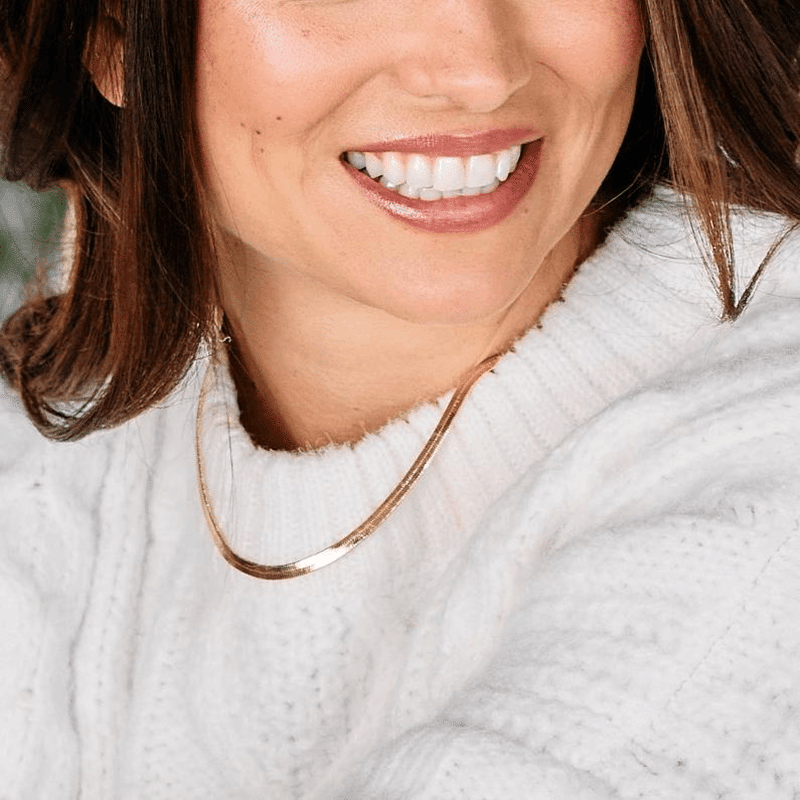 Hazel Herringbone Necklace