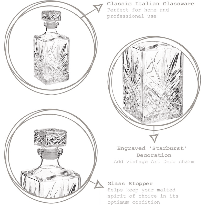 Selecta Collection Whiskey Decanter
