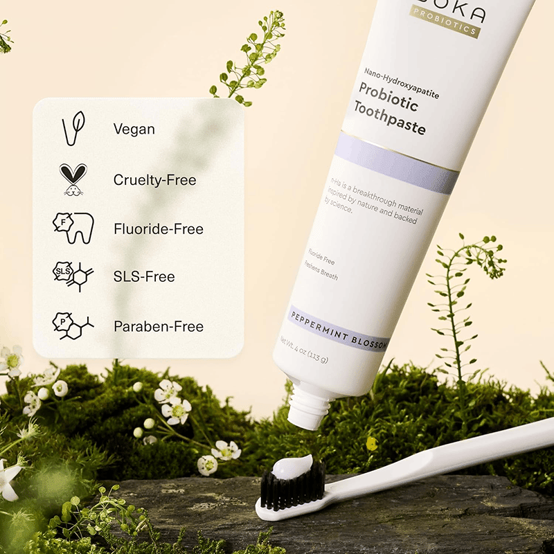 Peppermint Blossom Probiotic N-Ha Toothpaste