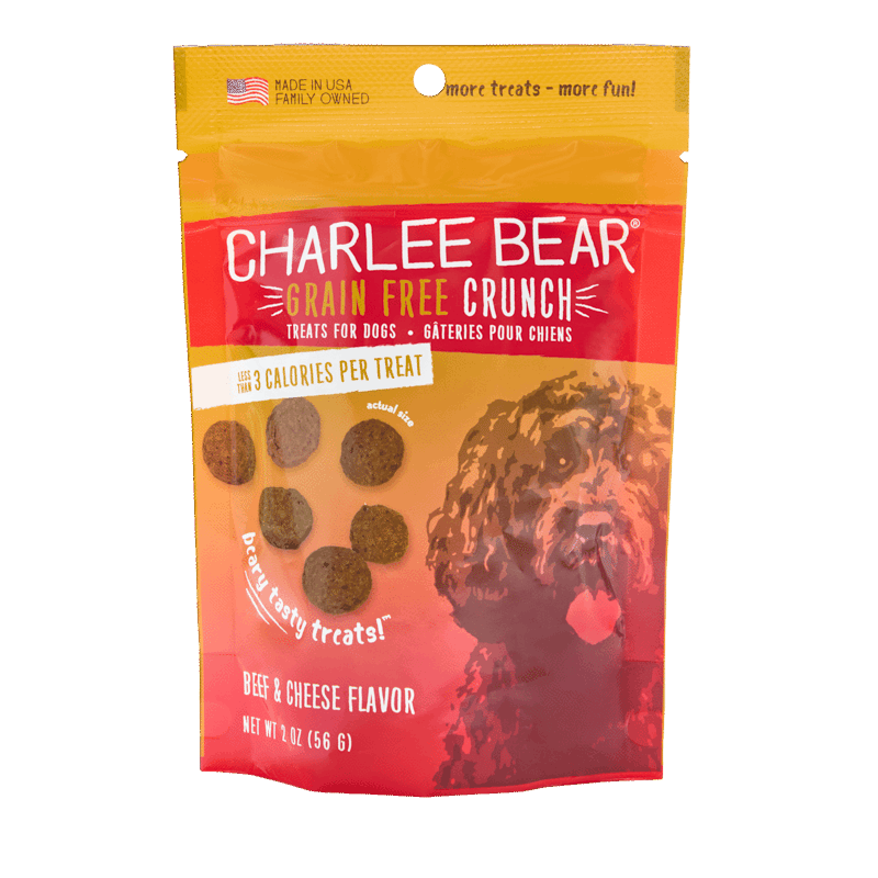 Beef & Cheese Grain Free Crunch Dog Treat