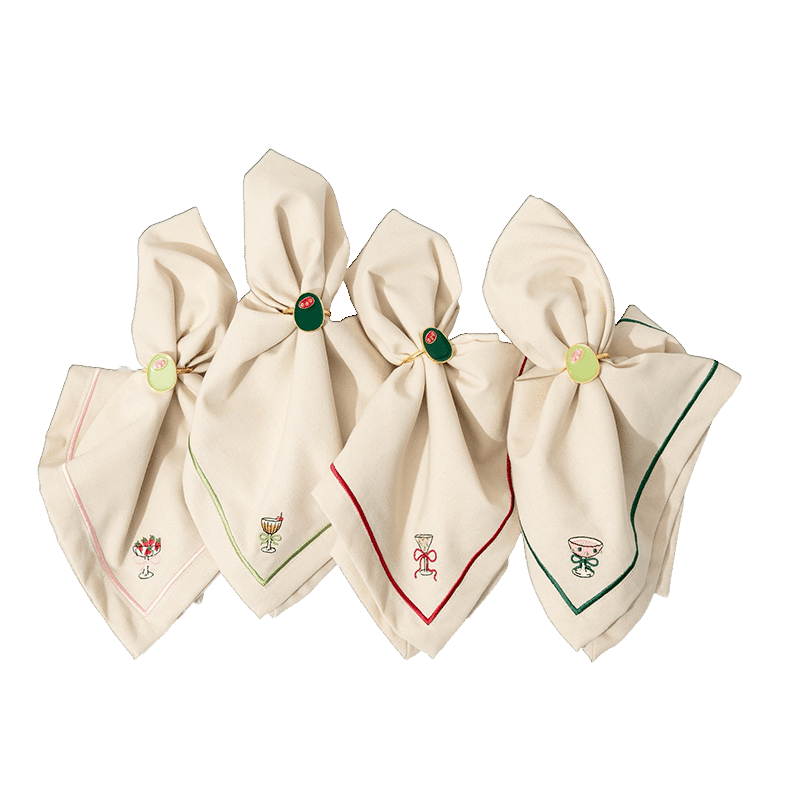 Cheers Dinner Napkins Set of 4