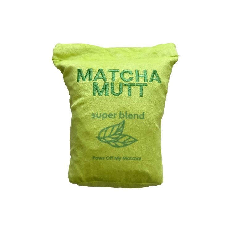 Matcha Mutt Plush Dog Toy