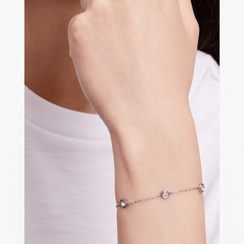 Set in Stone Station Bracelet