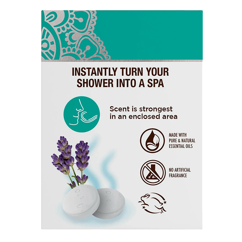 Lavender Vapor Shower Tablets 5ct