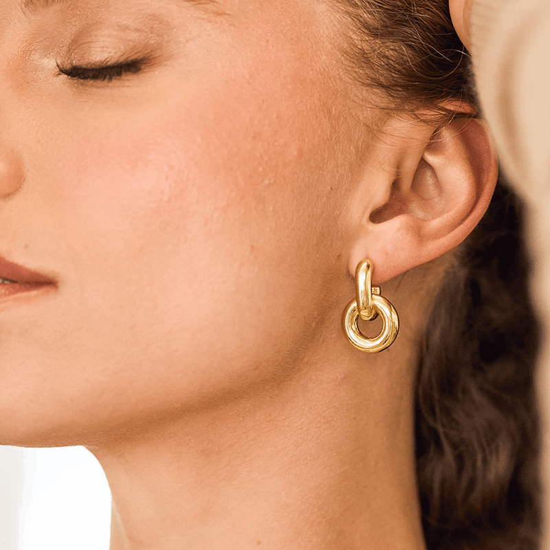 Ellis Double Knot Earrings
