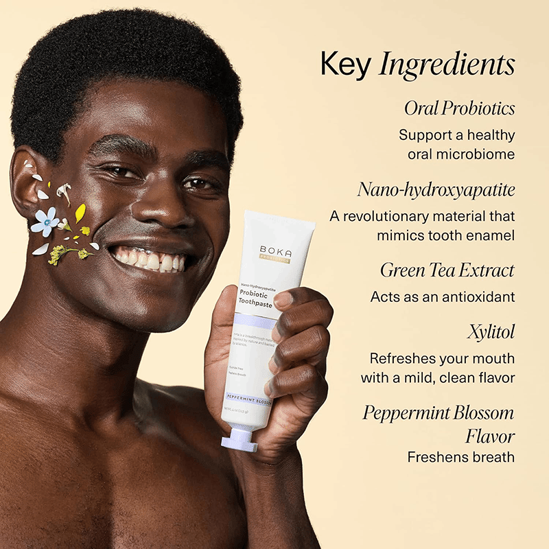 Peppermint Blossom Probiotic N-Ha Toothpaste