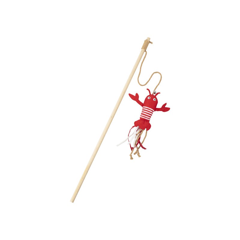 Pinch-Perfect! Cat Wand Toy