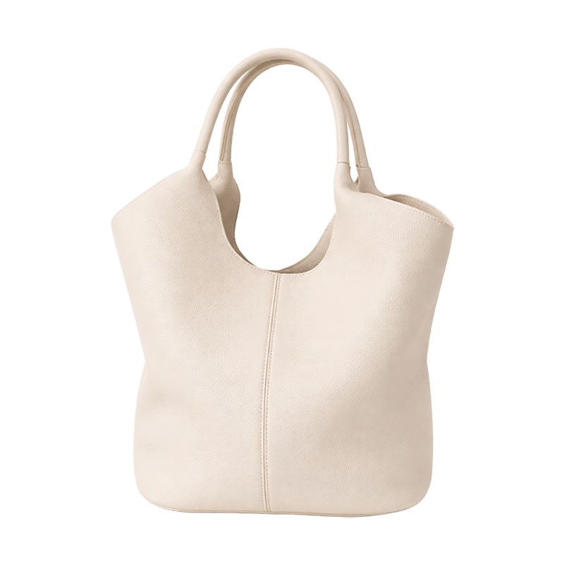 Faux Leather Tote Bag