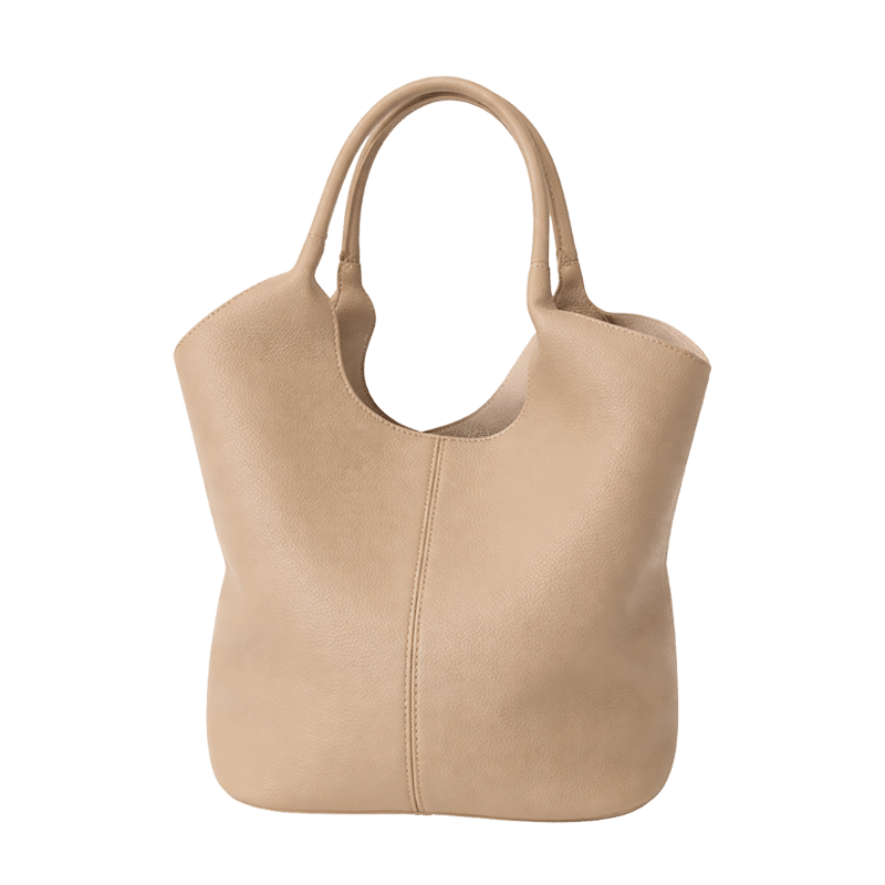 Faux Leather Tote Bag