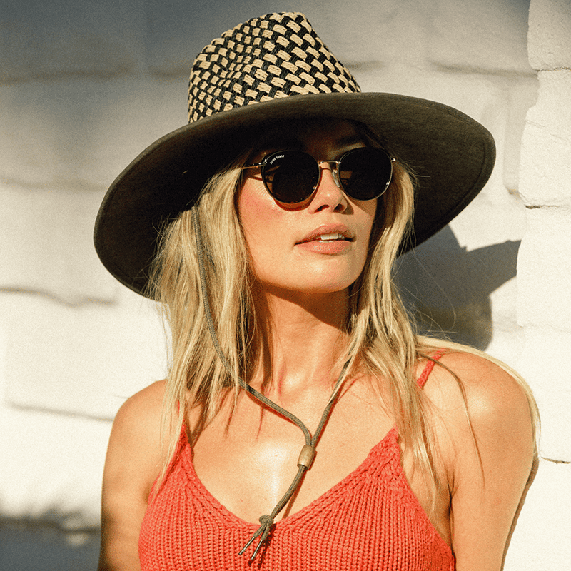 Straw Lifeguard Hat