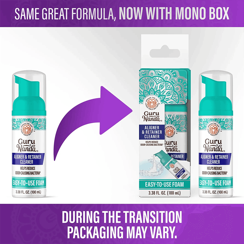 Retainer, Denture & Aligner Foam Cleaner