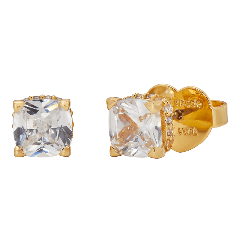 Little Luxuries 6mm Square Studs Boxed
