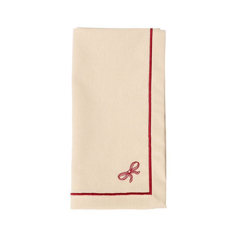 Bows Dinner Napkins Set of 4