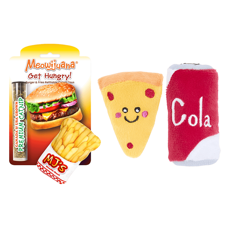 Purrfect Junk Food Cat Toy Bundle