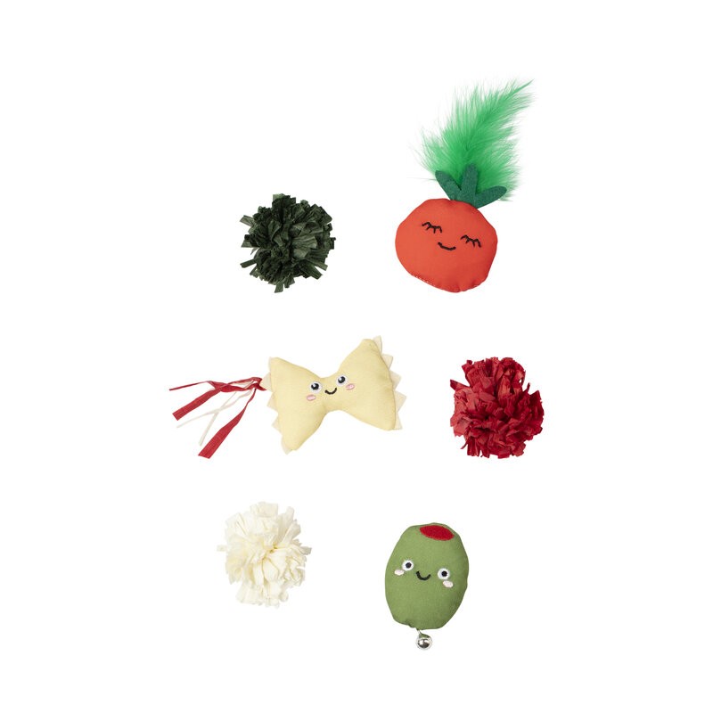 Pasta-tively Amazing Cat Toy Set