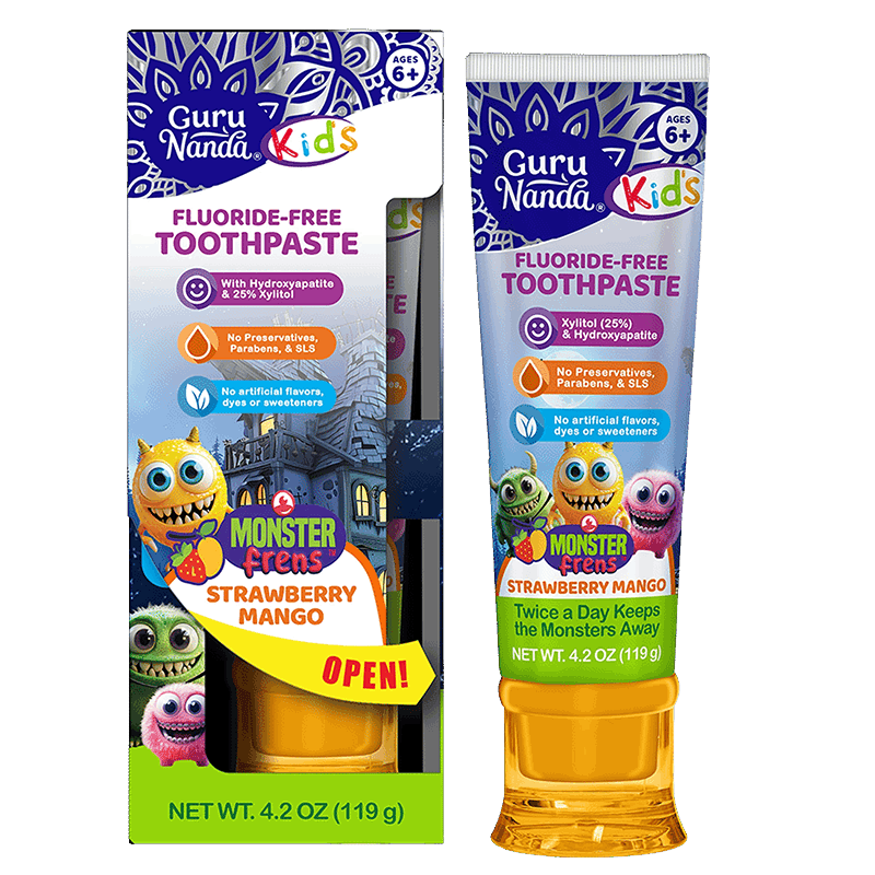 Kids Toothpaste with Xylitol & HAP, Strawberry Mango