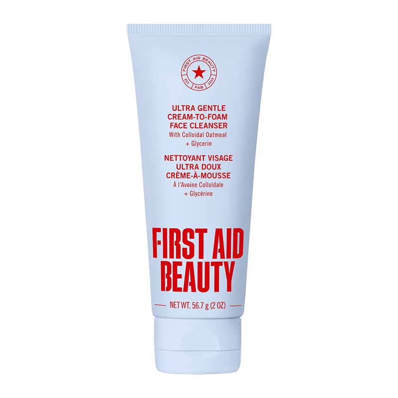 Ultra Gentle Cream-to-Foam Face Cleanser with Colloidal Oatmeal + Glycerin