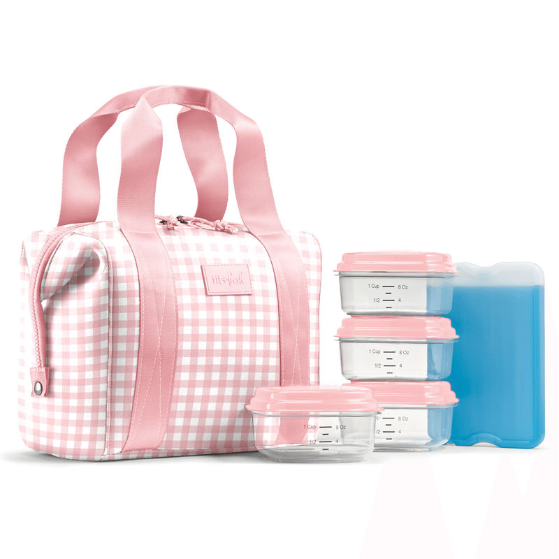 Remi Bag - Pastel Pink Gingham