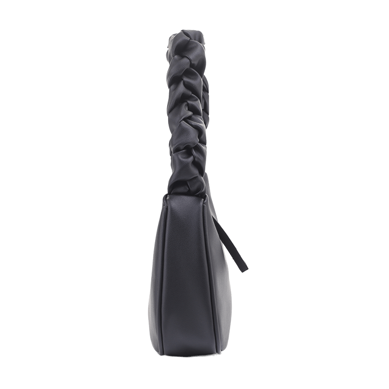 Nora Braided Handle Shoulder Bag