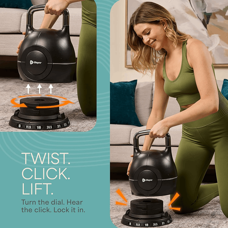 PowerStone Boulder Adjustable Kettlebell