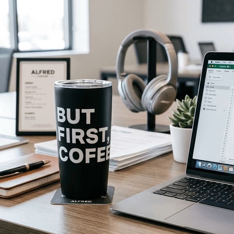 But First, Coffee Tumbler