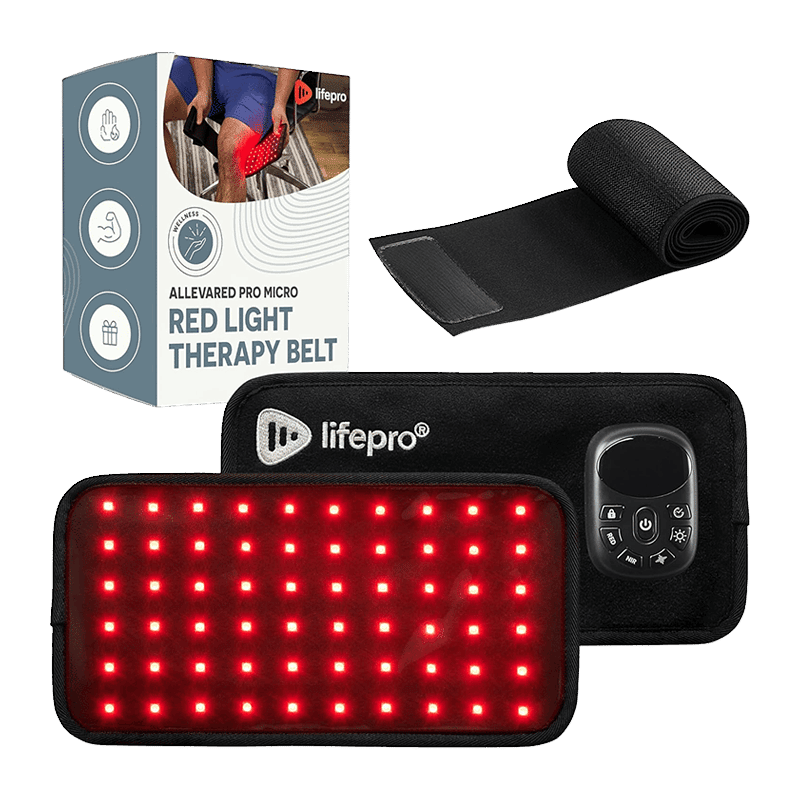 AllevaRed Pro Micro Red Light Therapy Belt