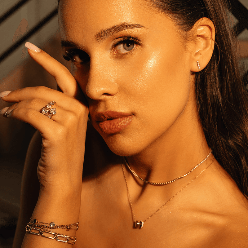 18K Gold Plated Icon Necklace