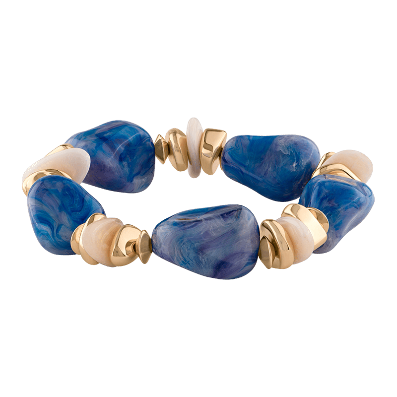 Acrylic Stone Stretch Bracelet