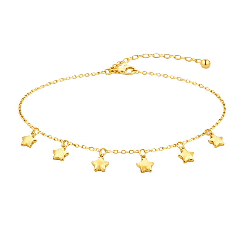 Gold Plated Star Choker Necklace