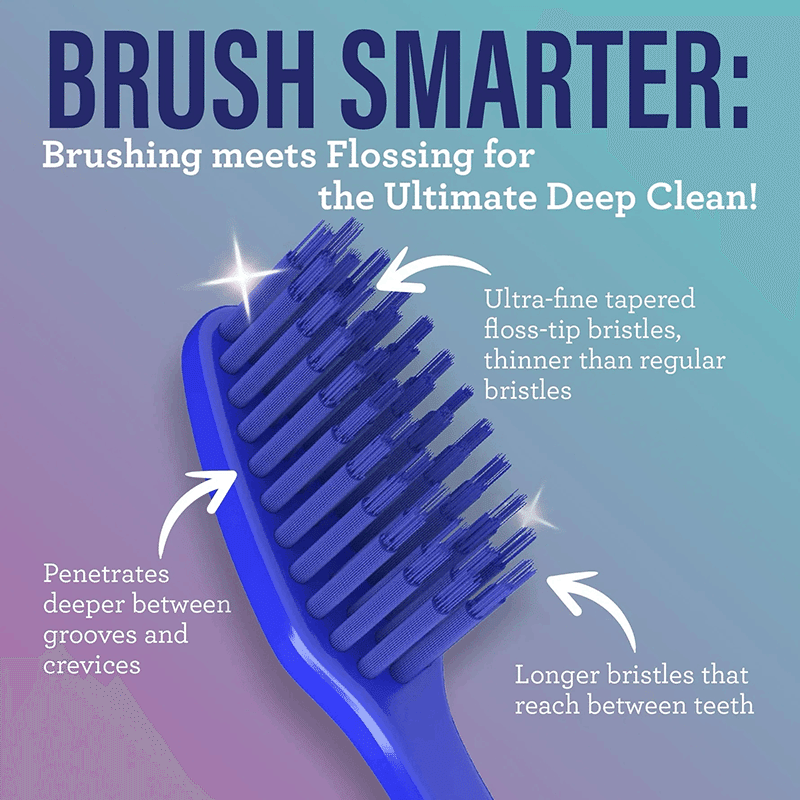 Floss Fusion Toothbrush 8PK